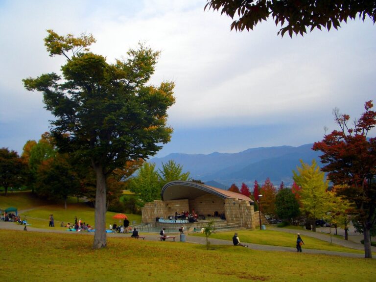 山梨県笛吹川フルーツ公園